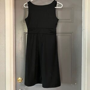 Eddie Bauer Aster Crossover Dress - Black, Women's XS